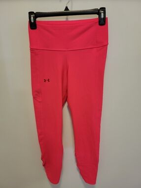 Under Armour Women's Hot Pink Compression Leggings